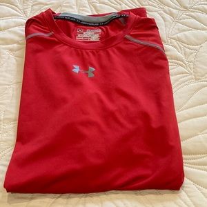 Under Armour 2XL Heat gear compression shirt.